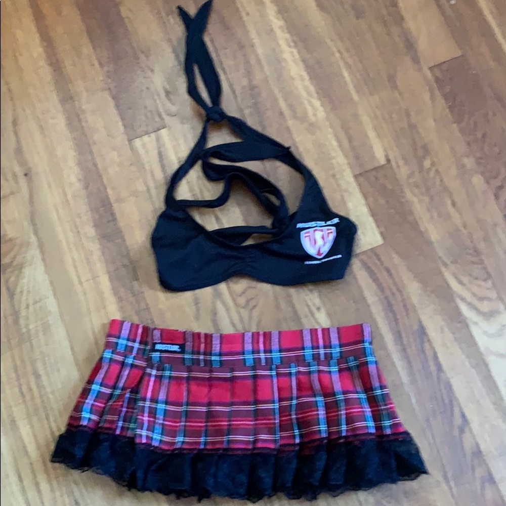 Hustler naughty school girl outfit